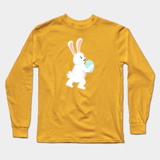 White Bunny Rabbit Long Sleeve T-Shirt